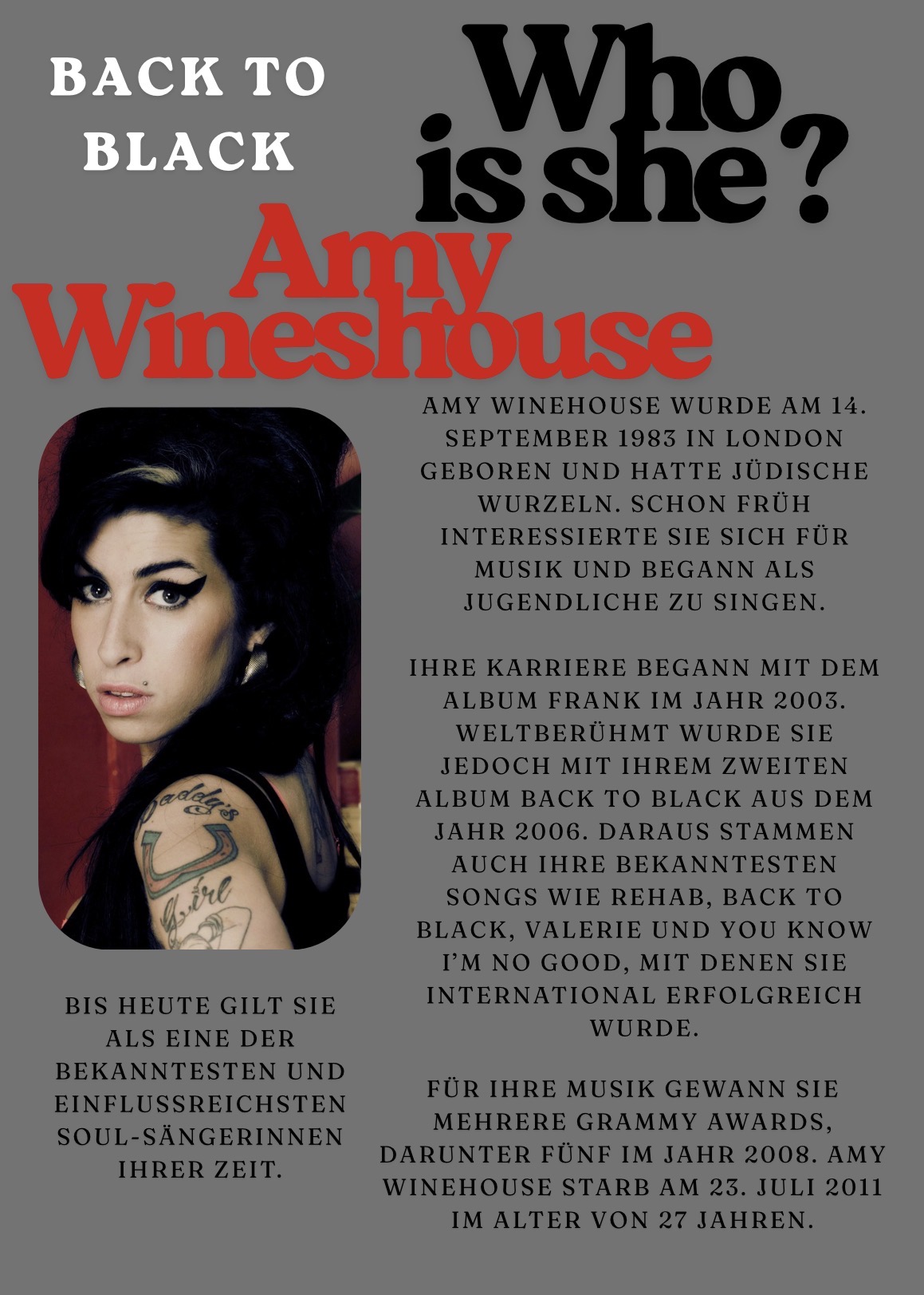 Amy Winehouse Biografie