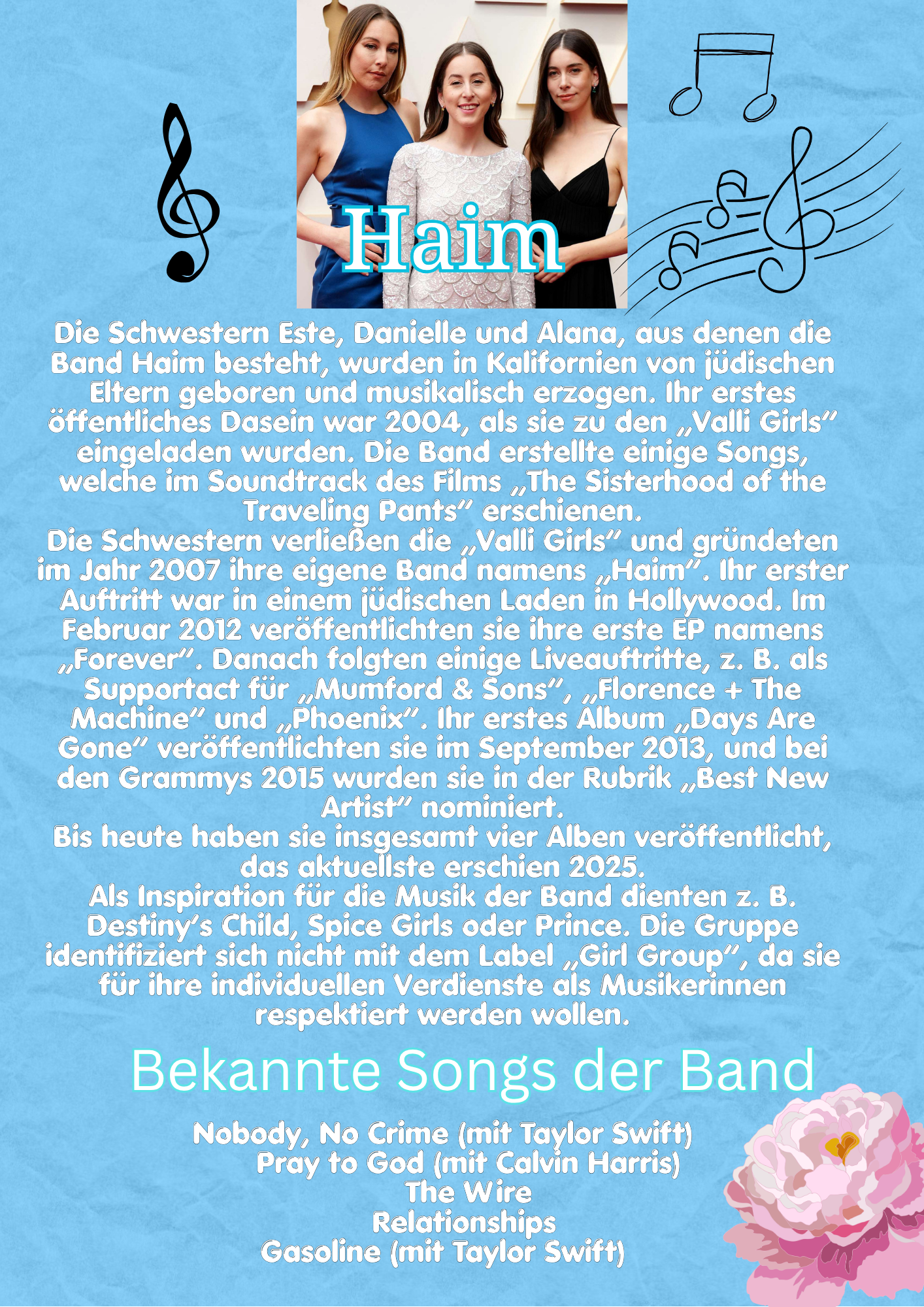 Haim Biografie