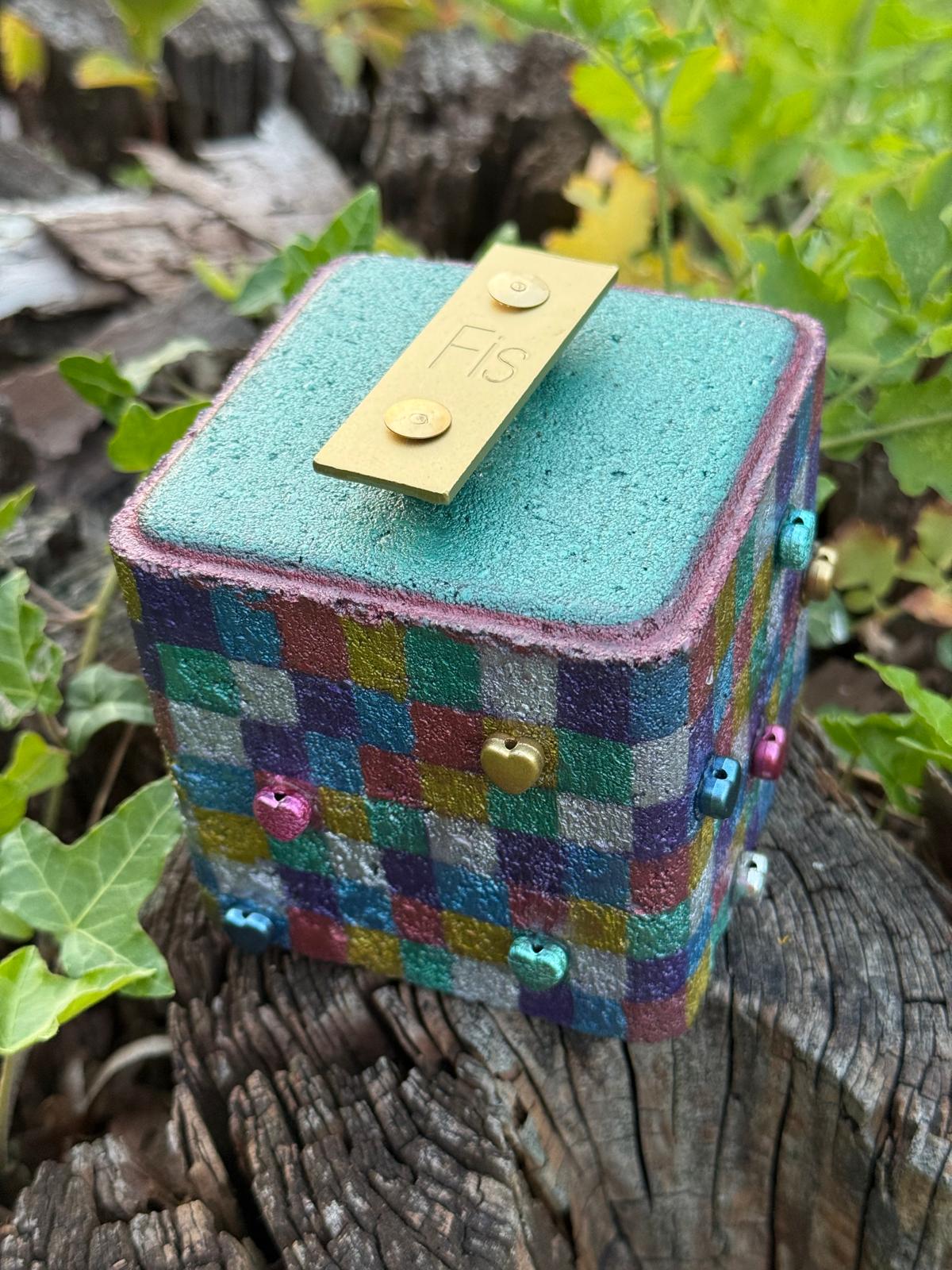 Klingender Stolperstein aus dem Workshop von KinderKlassik.com