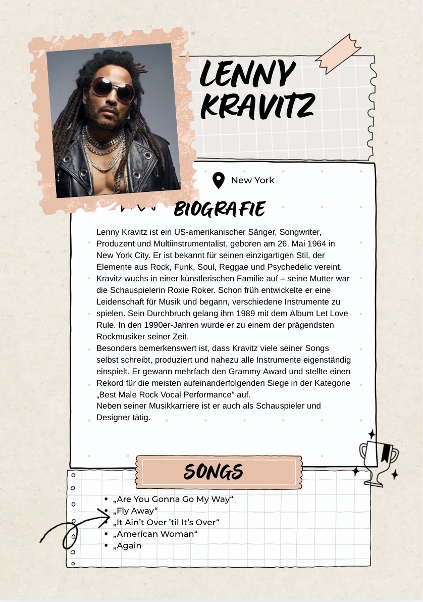 Lenny Kravitz Biografie